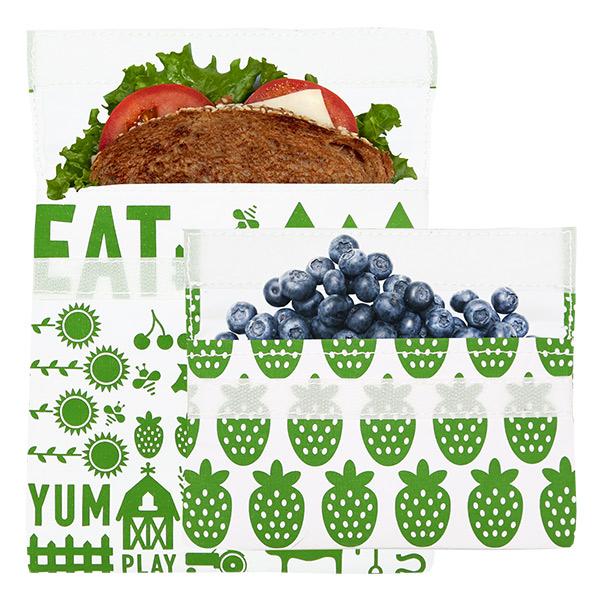 Lunch Skins Paper Sandwich Bags, Apple - 50 bags