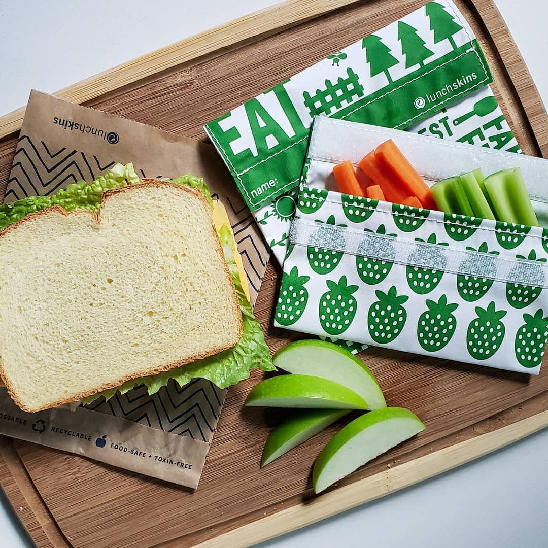 Simple Modern Ellie Reusable Snack Sandwich Bag, 3 Pack