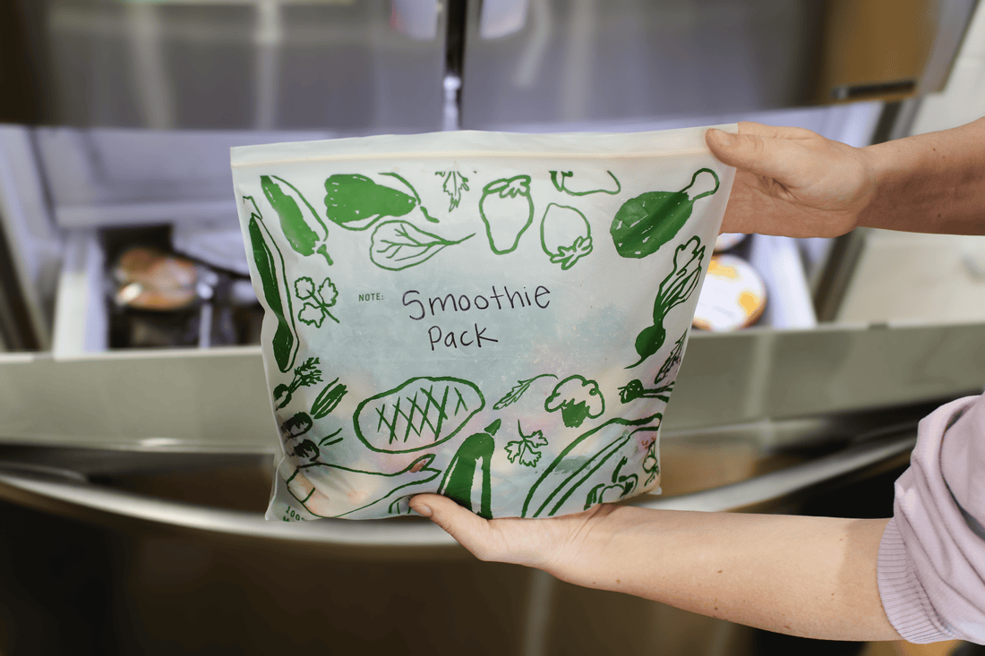 Ziptop Compostable Freezer-Safe Gallon Storage Bags - Lunchskins