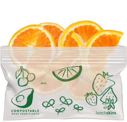 Ziptop Compostable Freezer-Safe Snack Storage Bags - Lunchskins