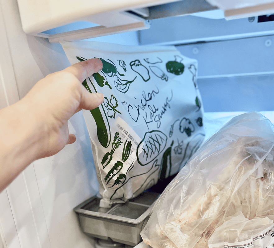 Ziptop Compostable Gallon Food Storage Bags - Freezer-Safe Lunchskins